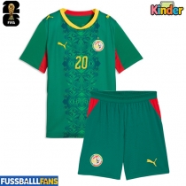 Senegal Habib Diallo #20 Auswärts Trikotsatz Kinder WM 2026 Kurzarm (+ Kurze Hosen)